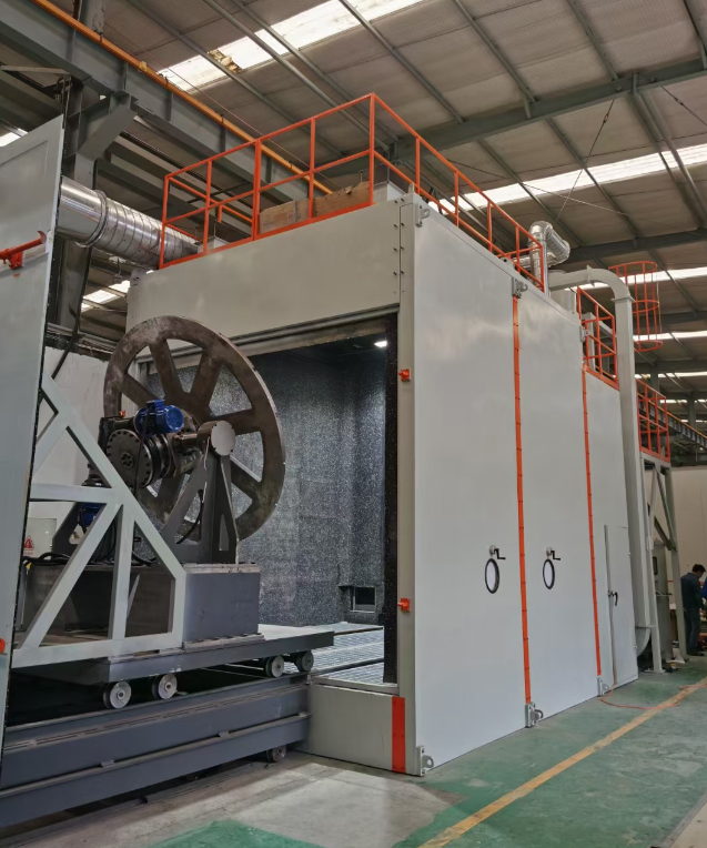 银川喷砂机环保改造 符合行业排放标准