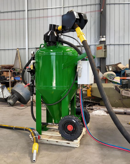 银川移动式喷砂机 户外施工效率翻倍