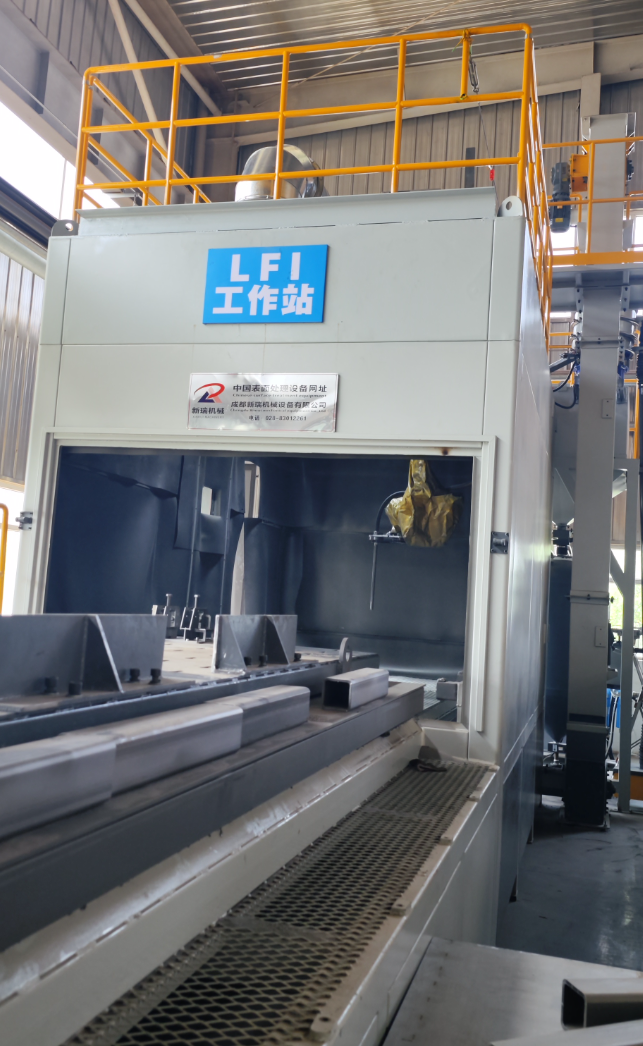 银川喷砂机自动化改造 提升生产线产能