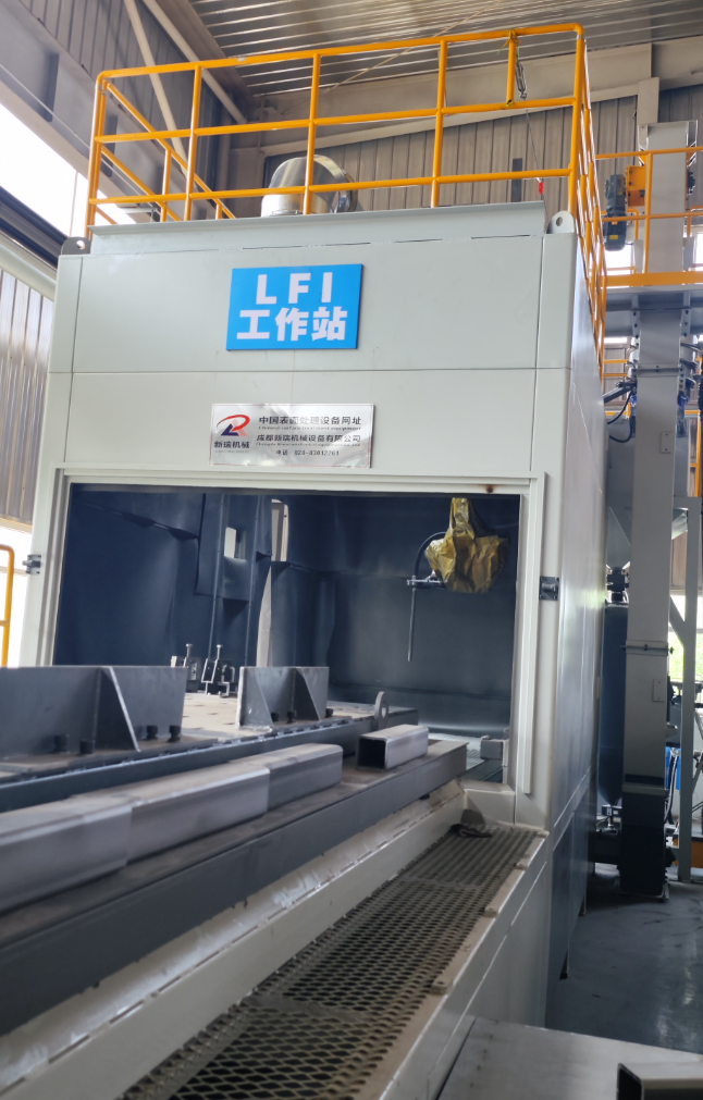 银川大口径喷砂机 适合大型工件处理